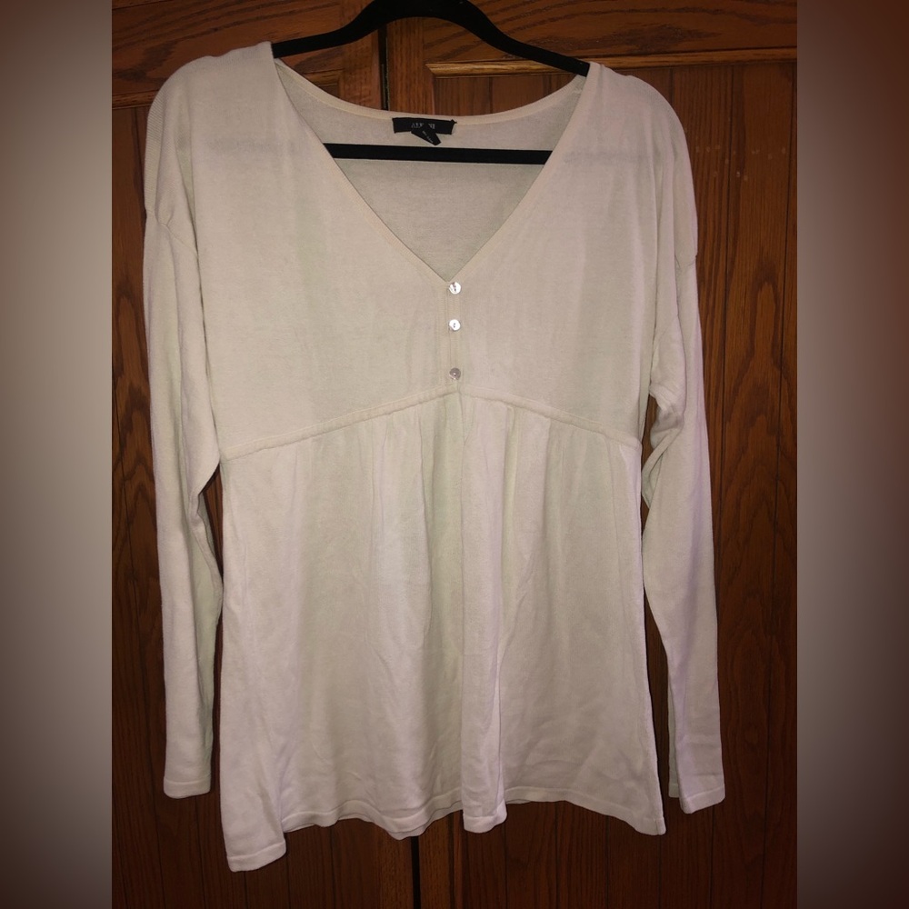Alfani babydoll blouse